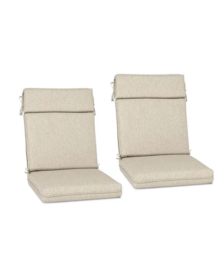 Комплект подушек Aoodor для стульев 37″×20″, коричневый