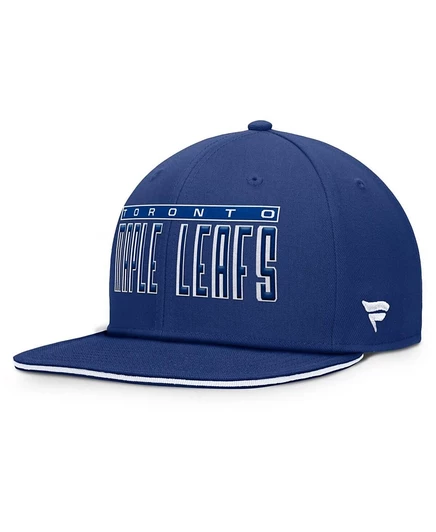 Мужская кепка Fanatics Gino Stack Toronto Maple Leafs, синяя