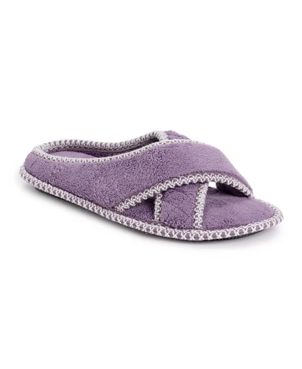 Женские тапочки MUK LUKS Ada Crossband, фиолетовые