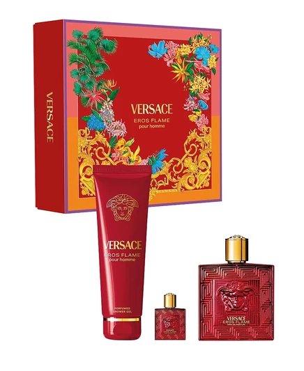 Парфюмерный набор Versace Eros Flame, 3 пр.