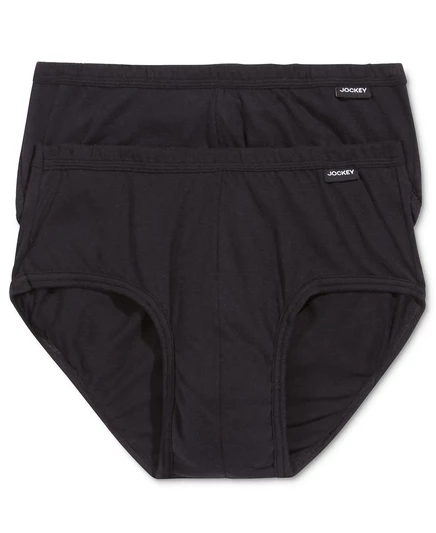 Мужские брифы Jockey Elance Poco, 2 шт., черные