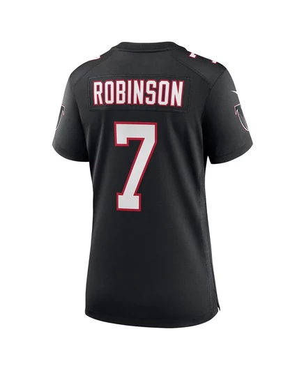 Женская футболка Nike Bijan Robinson Black Atlanta Falcons для альтернативной игры black
