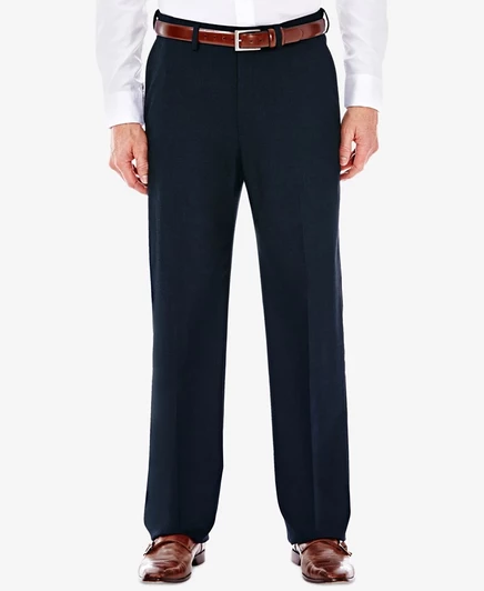Брюки для костюма JMH Men Premium Stretch классического покроя с плоской передней частью