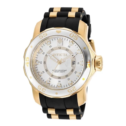 Мужские кварцевые часы Invicta 6995 Pro Diver с циферблатом GMT, черный