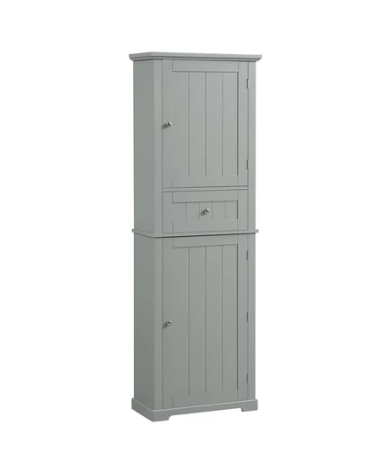 Высокий шкафчик для ванной комнаты sumyeg 67.3"H с выдвижным ящиком, регулируемой полкой, окрашенный МДФ