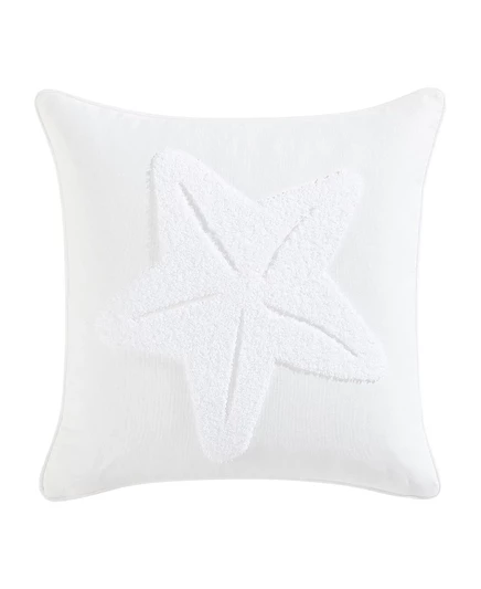 Декоративная подушка Nautica Starfish Loop 51×51 см, белая