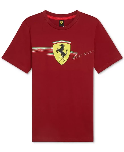  Мужская футболка Ferrari Race Big Shield rosso corsa