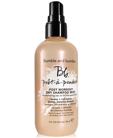 Сухой шампунь-распылитель Bumble and Bumble Prêt-à-powder после тренировки, 4 унции, без цвета