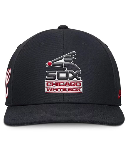 Мужская бейсболка Nike темно-синего цвета Chicago White Sox Pro Performance Snapback navy