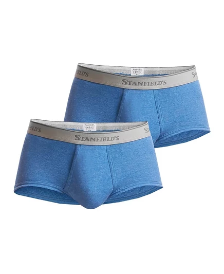 Мужские трусы Stanfield's Supreme хлопковый микс, 2 шт., синие
