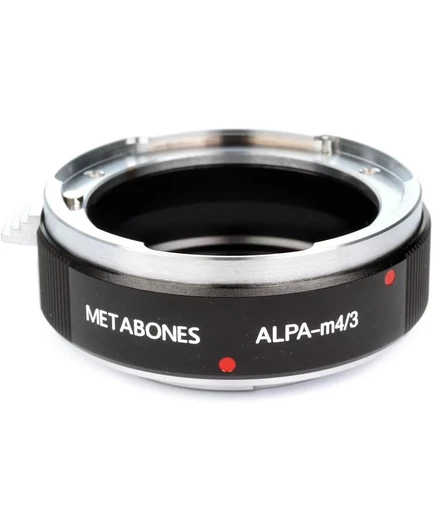 Адаптер Metabones ALPA на Micro 4/3, черный