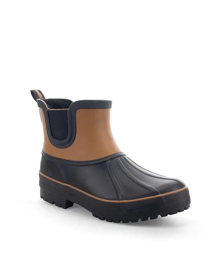Женские непромокаемые ботинки Chooka Duck Chelsea коричневого цвета