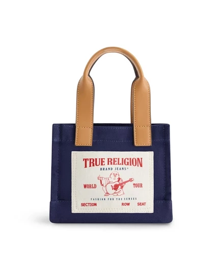 Женская сумка-тоут True Religion Mini Tote, синяя