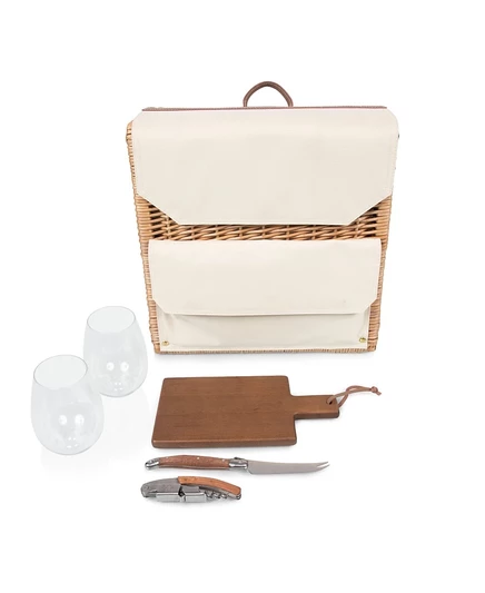 Корзина-рюкзак для пикника Picnic Time Corsica Grande, бежевая