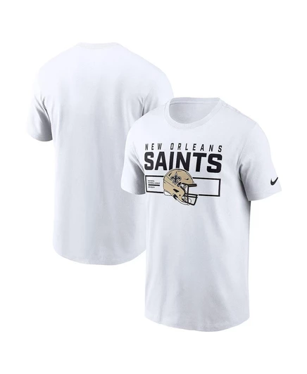 Мужская футболка Nike New Orleans Saints Primetime, белая