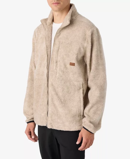  Мужская куртка из суперфлиса с высоким ворсом Commander light khaki