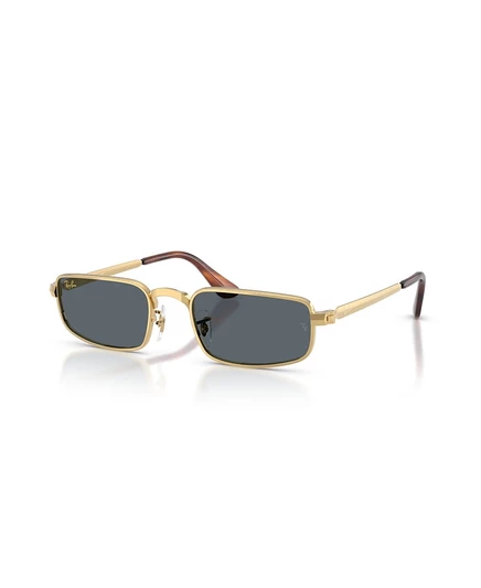 Солнцезащитные очки Ray-Ban унисекс прямоугольной формы, золото RB3927
