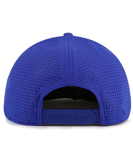 Мужская синяя регулируемая шляпа New York Rangers Buxton Pro Tech от American Needle синего цвета blue