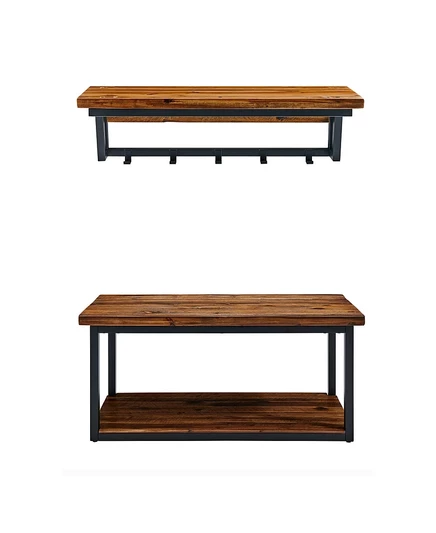 Комплект Alaterre Furniture Claremont: вешалка и банкетка