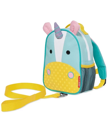 Детский рюкзак Skip Hop Zoo с поводком, разноцветный