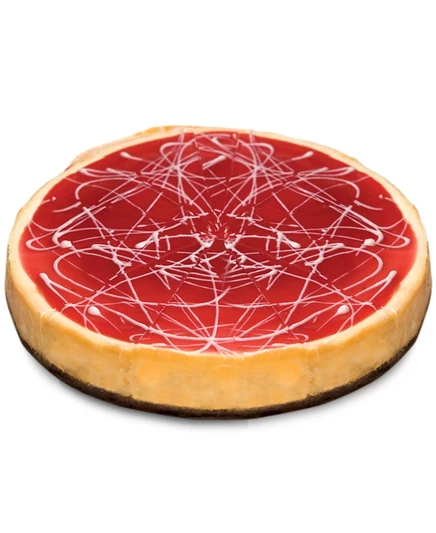 Чизкейк Eli's Cheesecake 8″ белый шоколад с малиной