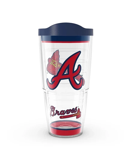 Термостакан Tervis Atlanta Braves 710 мл, красный