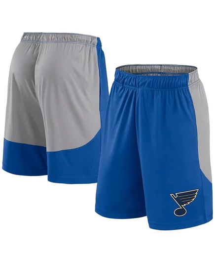 Мужские шорты Fanatics St. Louis Blues Go Hard, синие