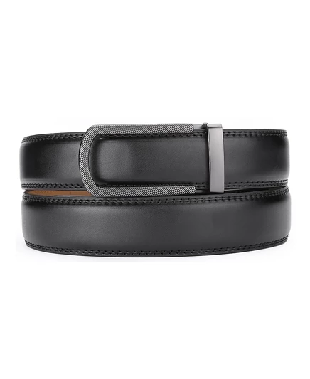 Мужской ремень Mio Marino Ribbed Metal, черный