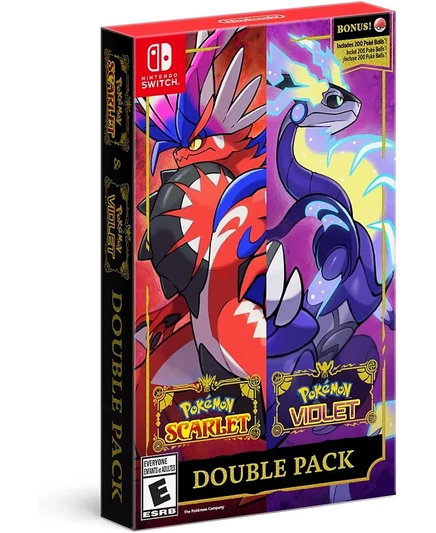 Игра Nintendo Switch Pokemon Scarlet и Violet, двойной набор