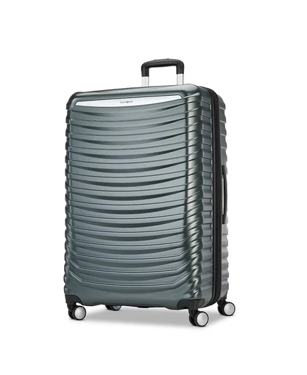 Чемодан Samsonite Spin Tech 6 большой на колесах, зеленый