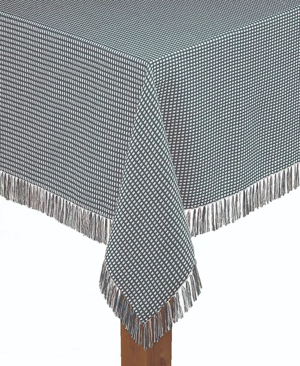 Скатерть Lintex Homespun, хлопковая, 152×213 см, темно-зеленая
