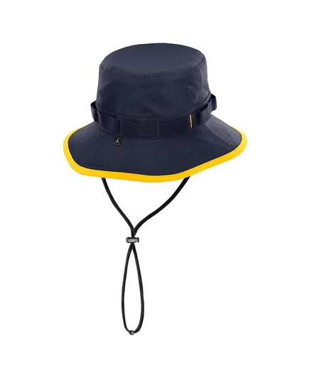 Мужская кепка-панама Boonie от Jordan Men's Navy Michigan Wolverines 2024/25, выполненная в стиле Apex Performance. navy