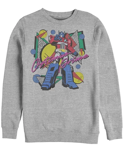 Мужская толстовка Fifth Sun Transformers Optimus, серая
