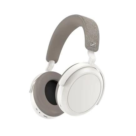 Беспроводные наушники Sennheiser Momentum 4 с Bluetooth, ANC, аккумулятором емкостью 60 часов и настраиваемым звуком белого цвета
