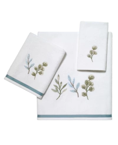Банные полотенца Avanti Ombre Leaves из хлопка