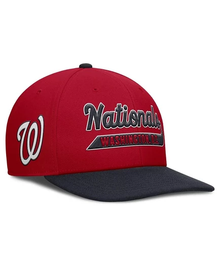 Мужская бейсболка Nike Washington Nationals, красно-синяя