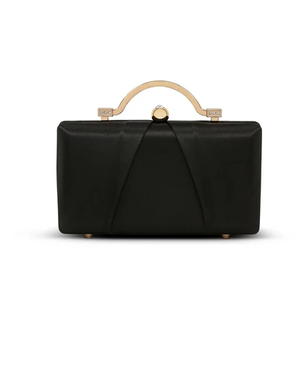 Женский клатч Jewel Badgley Mischka Emma атласный, черный