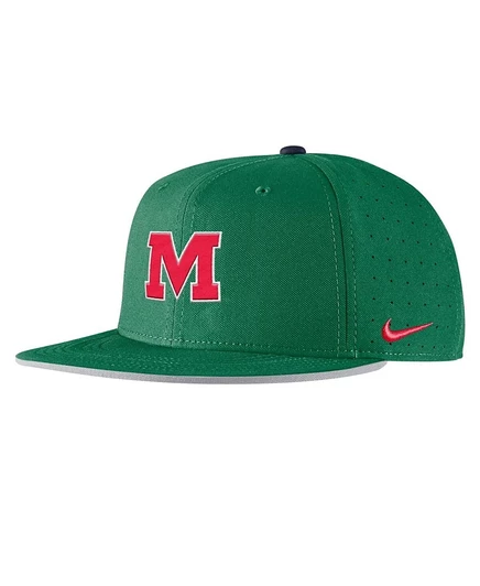 Мужская кепка Nike On-Field Ole Miss, зеленая