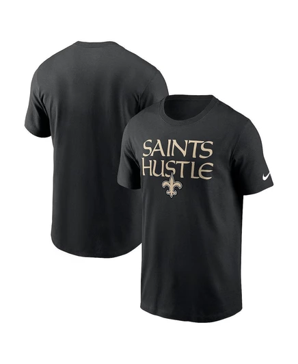 Мужская черная футболка New Orleans Saints Hometown из Нью-Орлеана black