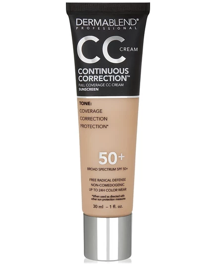 CC-крем Dermablend Continuous Correction SPF 50+, 37N