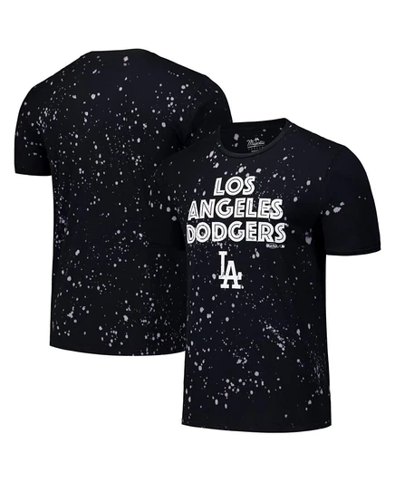 Мужская футболка Majestic Los Angeles Dodgers, черно-белая