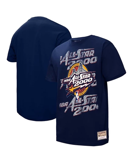 Унисекс футболка Mitchell & Ness NBA All-Star 2000, синяя