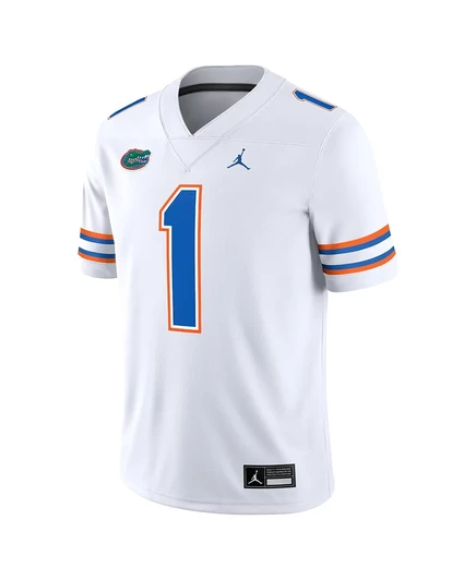 Мужская футболка Jordan's 1 Белая Florida Gators Game Jersey white
