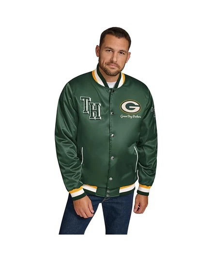 Мужская атласная куртка Tommy Hilfiger Dante, многоцветная