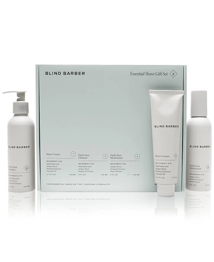 Подарочный набор для бритья Blind Barber, 3 предмета, без цвета