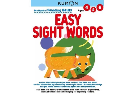 Мой опыт чтения- Простые для восприятия слова от издательства Kumon Publishing no color