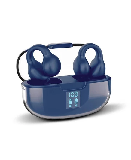 Беспроводные наушники RCA Wave-66 True, Bluetooth, время воспроизведения 20 часов, синие