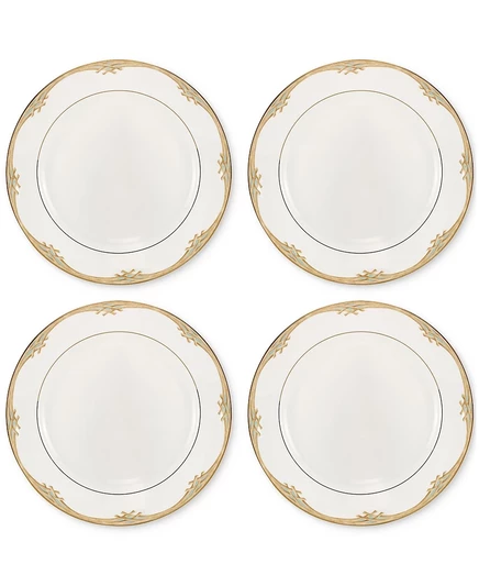 Обеденные тарелки Lenox British Colonial, 4 шт., белые