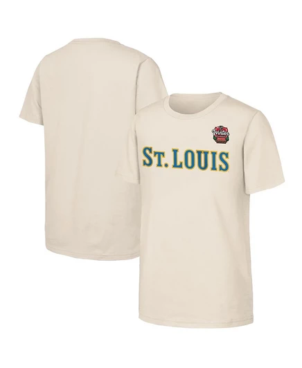 Детская футболка Outerstuff St. Louis Blues, бежевая