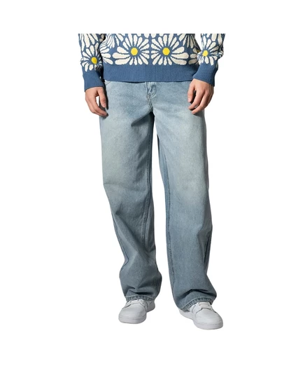 Мужские джинсы WeSC Jay широкие, синие